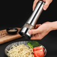 thumbnail image 4 of nipocaio Electric Salt And Pepper Grinder Set - Pepper Mill And Salt Mill, Spice Grinder With Adjustable Coarseness, 4 of 5