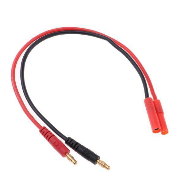 Cable de Carga de Alta Calidad para Batería de Litio RC B6 B6AC con Conector Banana 2 piezas