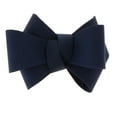 thumbnail image 2 of Plain Ribbon Simple Bow Butterfly High Shoes Clips Clips - , 8x6.5cm Dark Blue, 2 of 8