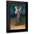 thumbnail image 1 of Frosch, Olivier 13x18 Black Modern Framed Museum Art Print Titled - Girl in the Night, 1 of 5