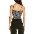 thumbnail image 2 of Saltwater Luxe womens  Smocked Tank, L, Black, 2 of 3