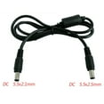 thumbnail image 3 of DC Converter 5.5x2.1mm Male to DC Male 5.5x2.5mm Type C Plug Power Connector Cable for Laptop Computer, 3 of 6