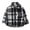 Black, variant on Toddler Flannel Jacket Fall Baby Girl Clothes Outwear Toddler Winter Coat Plaid Shirts Hooded Jackets Fits Newborn Baby Shacket Coat Fall Winter Clothes