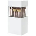 thumbnail image 3 of Organizador de maquillaje transparente, soporte para brochas de maquillaje, 12 soportes para brochas de maquillaje, caja de almacenamiento de belleza de grado profesional, 3 of 5