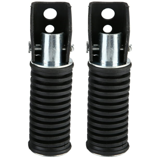 Par de reposapiés de Pedal para pasajero trasero de motocicleta para Suzuki GN125/QJ25/GS125/GT125-5 Jadeshay A