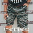 thumbnail image 3 of Rothco BDU Shorts - Men's, Charcoal Grey, Medium, 3 of 9