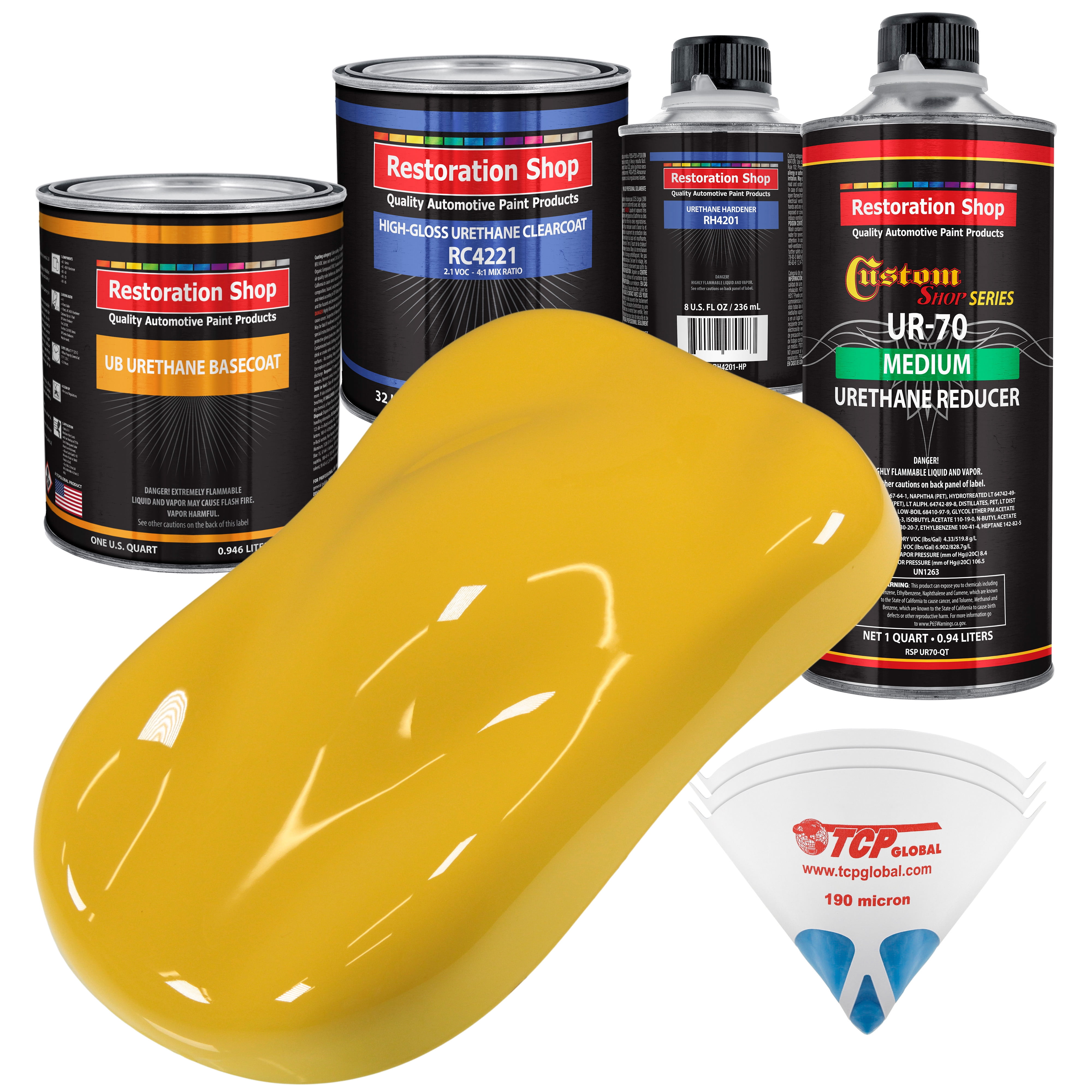 2014 Ford Mustang UA Ebony Quart Basecoat Paint