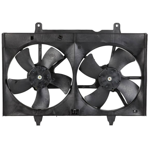Condenser Or Radiator Cooling Fan Assembly For Nissan Quest 2004 - 2009 - BuyAutoParts