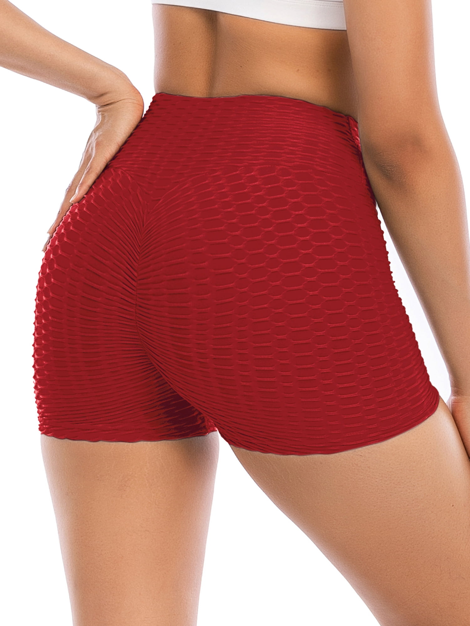 YouLoveIt Stretch Yoga Shorts Womens Workout Shorts Athletic Shorts