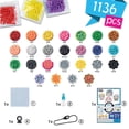 thumbnail image 2 of Aquabeads NARUTO Keychain Craft Kit - Craft for Kids Ages 4+, 2 of 5