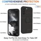 thumbnail image 4 of For Samsung Galaxy S23+ Protective Phone Case Ring Kickstand Liquid Silicone Phone Cover With Lanyard, 4 of 5