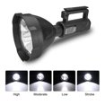 thumbnail image 4 of Becaristey A Mené le Projecteur Puissant Main Type Randonnée Chasse Recherche USB Charge Rechargeable Affichage Numérique Lampe de Poche Projecteur No.01, 4 of 6
