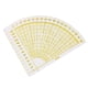 thumbnail image 2 of Inteprter Herramienta de medición de costura transparente con forma de ventilador a medida, Kit de diseño de ropa, artículos para el hogar para Artesanía Inteprter HA060415-00, 2 of 6