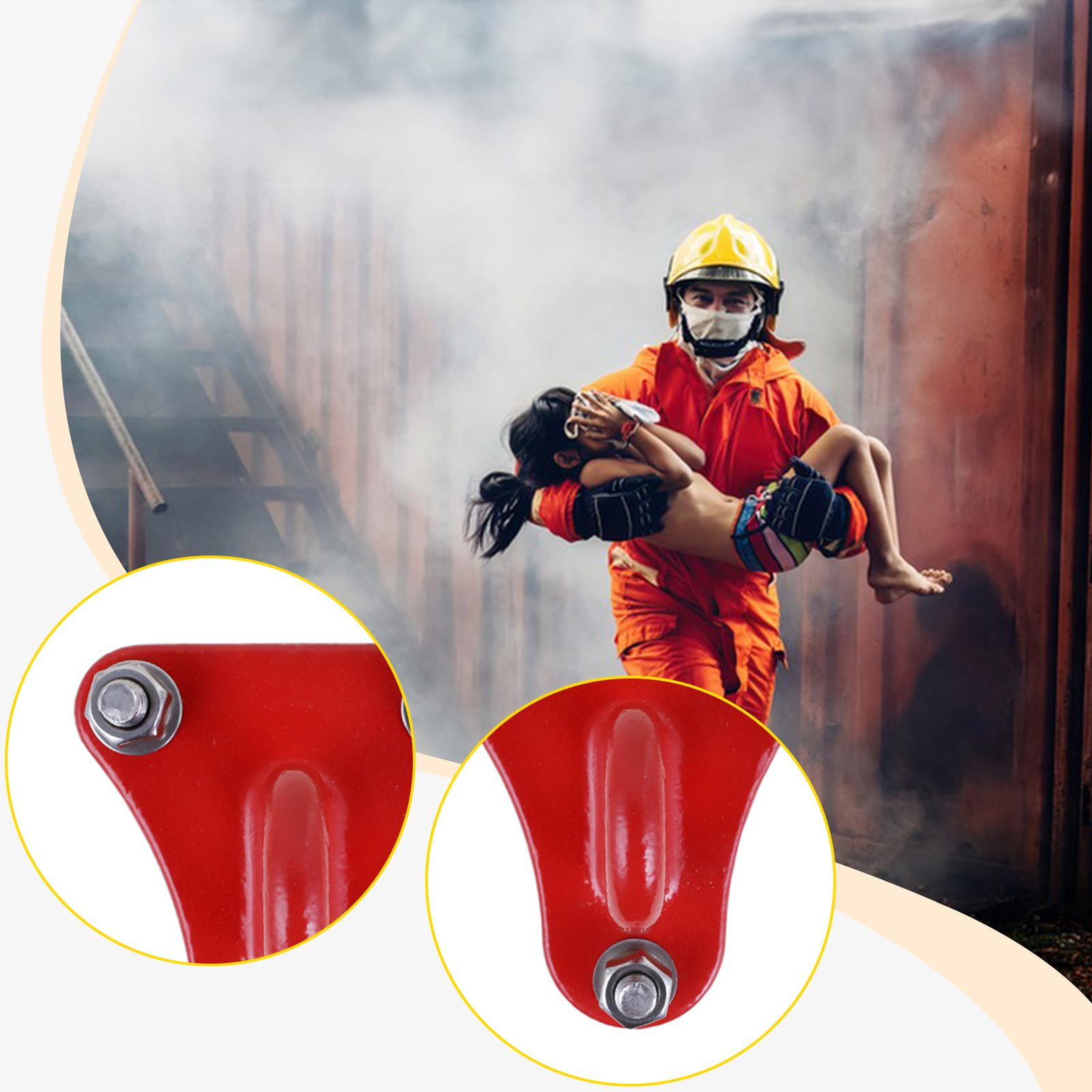 Wswqop Climbing Rope Fastening Device Portable High Strength Heavy Duty Stainless Steel