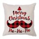 thumbnail image 4 of Pillow Covers 18 x 18 Inches Set of 4 - Xmas Series Cushion Cover Case Pillow Custom Zippered Square Pillowcase(L), 4 of 5