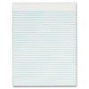 TOPS Recycled White Gum Narrow Ruled Legal Pad, Letter