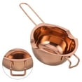 thumbnail image 5 of GOOHOCHY  Butter Heating Pots Stainless Steel Chocolate Melting Rose Gold, 5 of 6