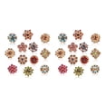 thumbnail image 2 of Qarigey 12 Uds. De broches pequeños de flores, diamantes de imitación brillantes, accesorios de joyería nupcial, Pin de aleación a la moda, 2piezas, 2 of 6