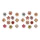 thumbnail image 1 of Guardurnaity 12Pcs Small Brooches Hollow Bridal Jewelry Accessories Alloy Personality Pin Accessories Travel Party Dinner Prom Fashion 2piezas, 1 of 6
