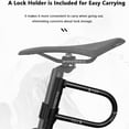 thumbnail image 6 of Ebike U-Lock with Key and Mount Holder, Water cup + Water Cup Bag + Lock Combination,Black(Free with Ebike Purchase), 6 of 7