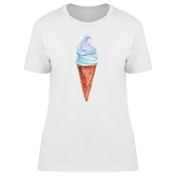 Cool Vanilla Ice Cream Cone Tee Women's -Image by Shutterstock