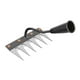thumbnail image 4 of Rastrillo de jardinería para tierra suelta, rastrillo de jardín para excavar, cultivar y cultivar 6 Rake de dientes, 4 of 9