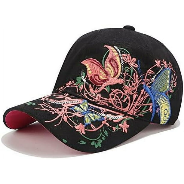 Gorras de béisbol para mujer, ajustables, transpirables, bordadas, para deportes, golf, malla, para exteriores