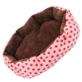 thumbnail image 1 of Pets Bed Dots Pattern Cushion Bed pad mat Winter pets Winter Plush Nest Soft Pets Kennel Animal Indoor Pad Mat, 1 of 8