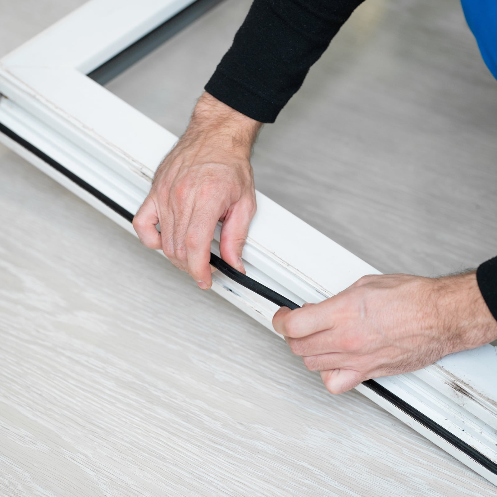 REGALWOVEN Door Seal Strip,Freezer Door Sealing Replacement ,Weather Stripping for Insulation Gap 1.02x0.79x78.7 inch