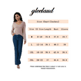 thumbnail image 4 of Gleelaud Women's Lace Long Sleeve shirts Casual V Neck Knit Basic Tees Blouse Khaki, 4 of 7