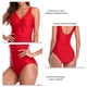 thumbnail image 5 of Traje de baño de una pieza sin espalda, traje de baño ajustado con cordón y espalda descubierta, traje de baño para mujer, tecnología de vanguardia, 5 of 6