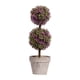 thumbnail image 2 of Adornos De Plástico 1 pieza de planta artificial en forma de bola de boj sintético para decoración de interiores y exteriores, ideal para el hogar, la oficina o la mesa (morado). Rkxzt, 2 of 9