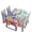 Butterfly Boho Mandala Floral, variant on TSOVTHRID Colorful Painting Print 5 Pcs Dining Chair Covers and Tablecloth Set, Stain Resistant Table Cloth Dining Chair Slipcovers for Holiday Festival Decoration
