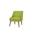 thumbnail image 4 of A&D Home Dana Linen Fabric Accent Chair, Green, 4 of 5