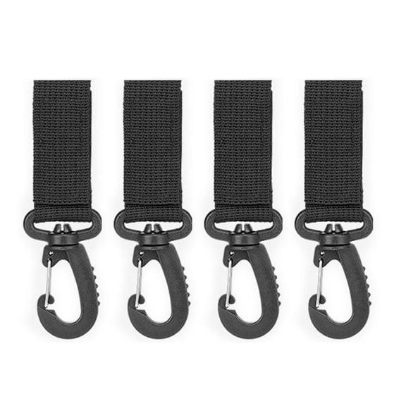 4Pcs Belt Hanging Carabiners Hook Belt Clip Key Buckles for Outdoor Sports