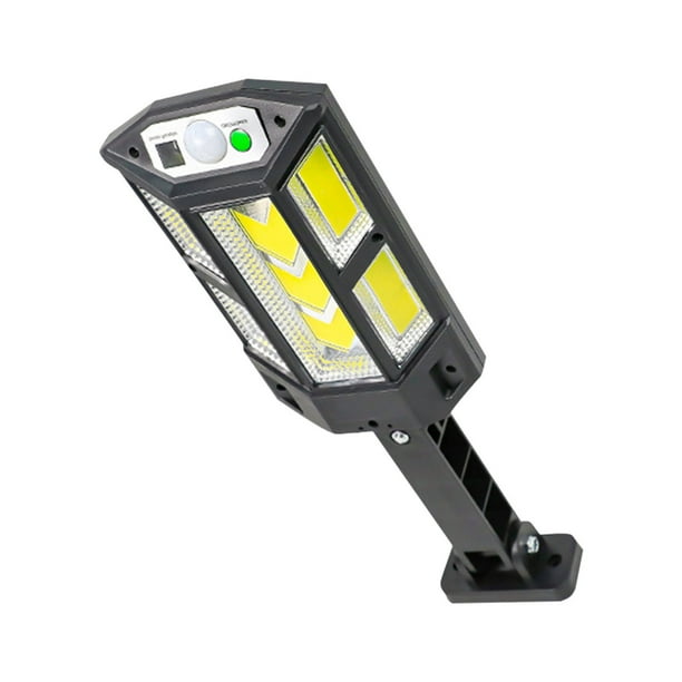 Luzes Solares Al Aire Libre Tres Modos de Luces Solares Al Aire Libre, Sensor de Movimiento Luzes Solares, con 59 Perlas de Luz Cob, Cerca, Patio, Jardín, Terraza, Luces de Seguridad de la Pared de La