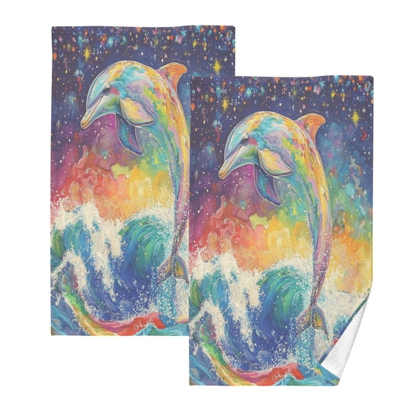 BZSMCE Face Towel Hand Towel Bath Towel Cotton Bath Towel Sets Hand Bath Towels Fashion Cosmic Splash Pattern
