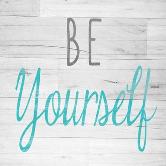 Be Yourself Square Canvas Art - SD Graphics Studio ()