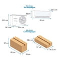 thumbnail image 4 of Minisplit York Inverter Solo Frío 1.5 Toneladas (18,000 BTUS) 210V YHJF18ZJ6AXPORX Blanco, 4 of 4