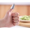 thumbnail image 2 of 5Pcs Finger Guard Protector Silver 430 Stainless Steel for Adults in Kitchen and Outdoor Activities, 2 of 9