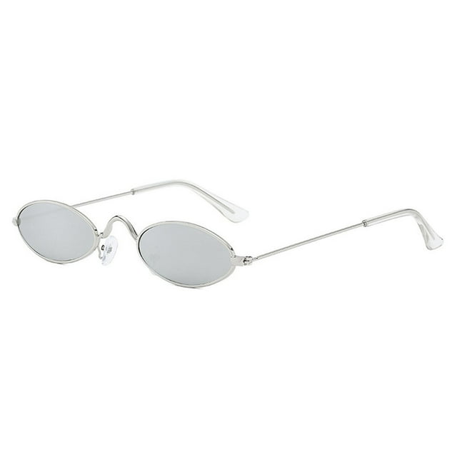 Fiudx Gafas In Sol Elípticas In Montura Pequeña para Mujer y Hombre 2022, Gafas In Sol In Verano para Playa, Gafas In Sol In Mujer In Moda