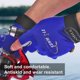 thumbnail image 4 of 1 par de guantes de pesca 3 medio dedo protector solar impermeable verano deporte señuelo guantes para amantes de la pesca, 4 of 5