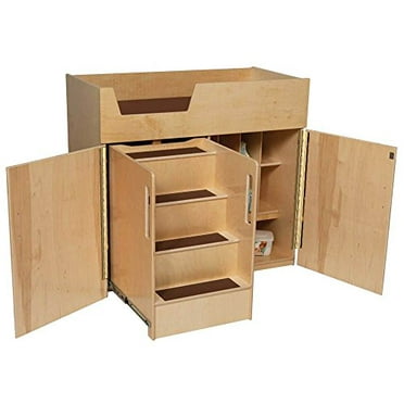 Infant Care Center with Brown Treads and Cushion