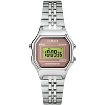 Timex TW2T48500 Women's T80 Silver Steel Bracelet Digital Watch