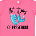 thumbnail image 4 of Inktastic 1st Day of Preschool Mermaid Girls Toddler T-Shirt, 4 of 5