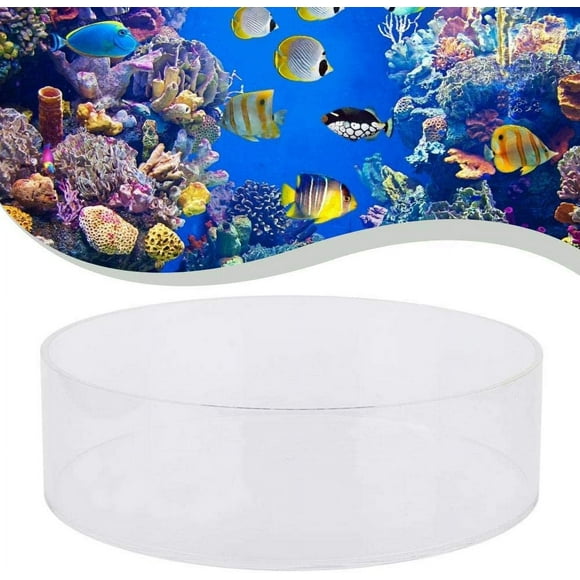 FYBTO Coral Viewer Fish Tank Acrylic,Fish Tank Acrylic Coral Observe Lense Aquarium Fish Photograph Cylinder Magnifier Coral Observe Lense (200mm)-0625
