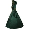 thumbnail image 4 of Victorian-Style Hooded Medieval Gown for Women, 4 of 6