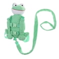 thumbnail image 2 of del bolso de la correa del arnés de seguridad de los niños del niño del animal de la felpa de la historieta con las riendas Rana Sunnimix Mochila de arnés de seguridad, 2 of 8