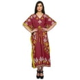 thumbnail image 1 of Moomaya Kaftan de Plage, Paréo de Bikini, Robe Longue Maxi Caftan pour Femmes, 1 of 6