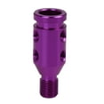 thumbnail image 3 of REGALWOVEN M12 x 1.25 Car Vehicle Universal Purple Gear Shift Knob Adapter for Non Threaded Shifter, 3 of 6